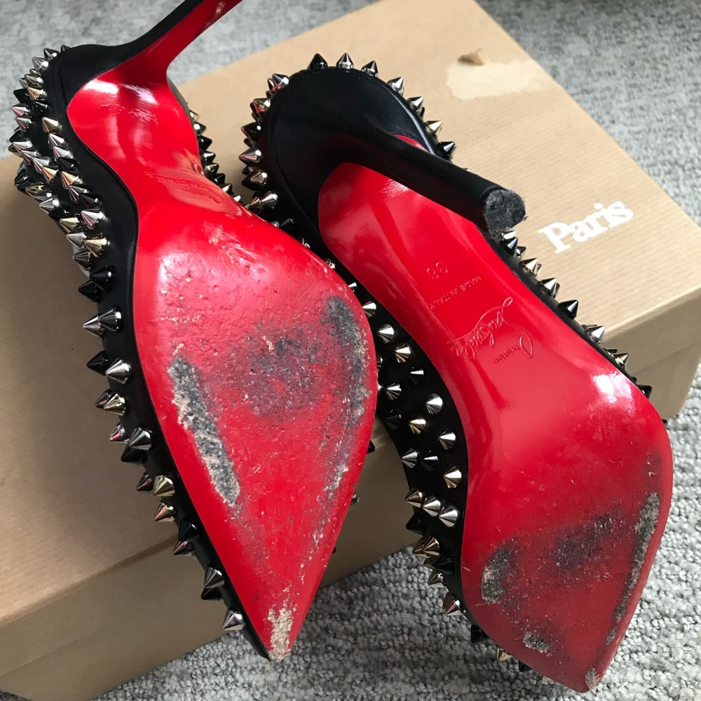 Christian Louboutin Pigalle Spikes - Picture 5 of 6